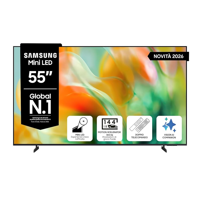 Samsung Smart TV 55" UE55M80HAUXZT Mini LED 4K Samsung Smart TV 55" UE55M80HAUXZT Mini LED 4K