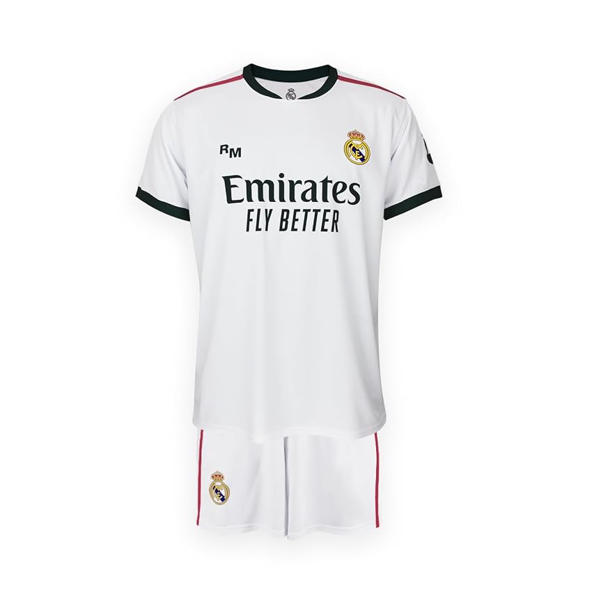 Real Madrid - Set Prima Equipaggiamento Stagione 26/27 - Replica con Licenza Ufficiale Real Madrid - Set Prima Equipaggiamento Stagione 26/27 - Replica con Licenza Ufficiale