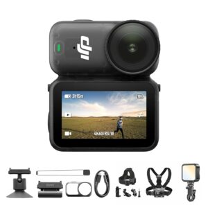 DJI Osmo Nano Combo Standard - Piccola fotocamera per vlog 4K/60fps con un sensore da 1/1