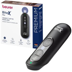 Beurer BiteX Max Dopopuntura per Punture di Insetti con Superficie Riscaldante Estesa