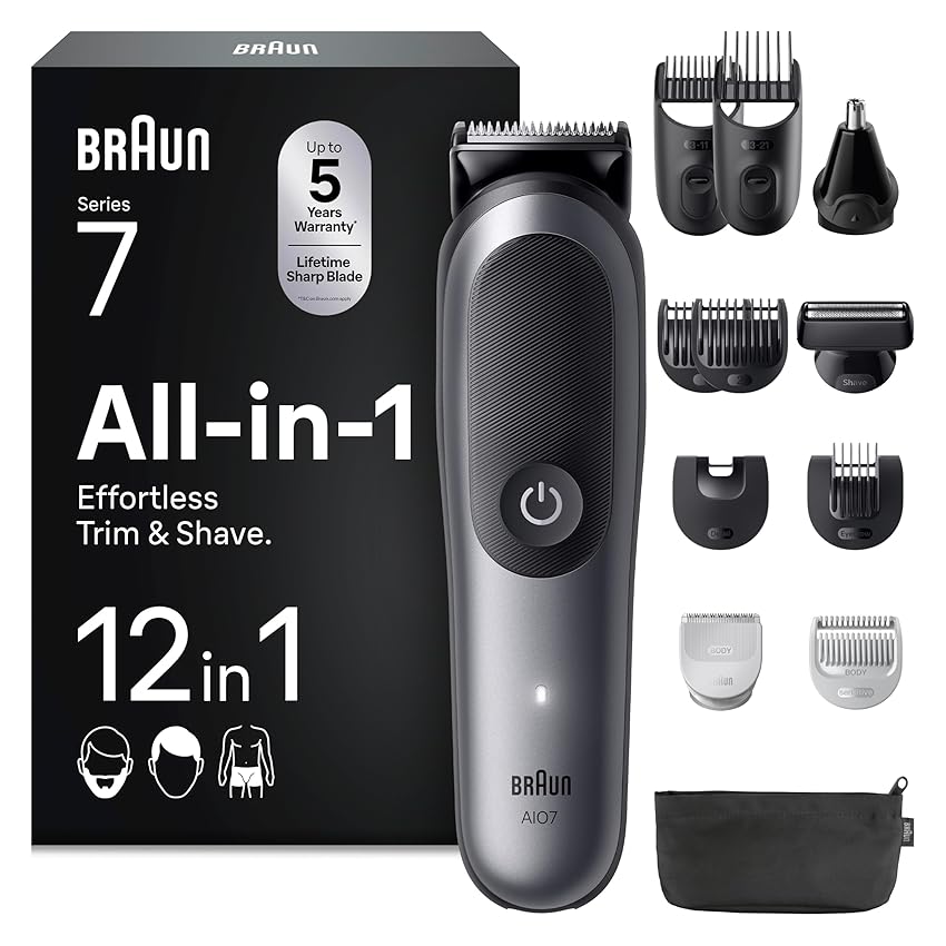 Braun Rasoio Elettrico Barba e Capelli Serie 7