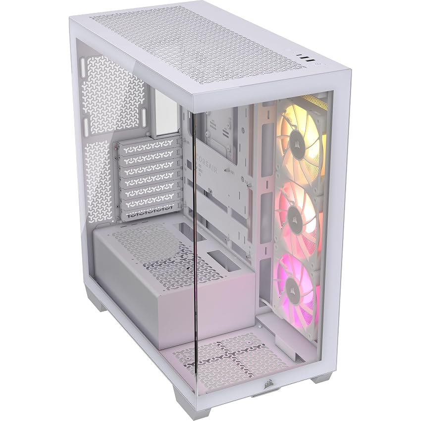 CORSAIR iCUE LINK 3500X RGB Mid-Tower ATX Case per PC - Vetro Panoramico Temperato