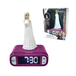 Lexibook - Disney Frozen 2 Sveglia con Suoni e Luce Notturna per Bambini con Luce Notturna Snooze