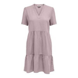 ONLY Onltiri-Goa SS V-NEC Lin Bl Dress CC Pnt