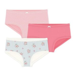 Set di Mutandine per Bambini in Cotone a Vita Alta