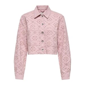 ONLY Short Crochet Jacket Onlelsa Otw-Giacca Corta all'Uncinetto