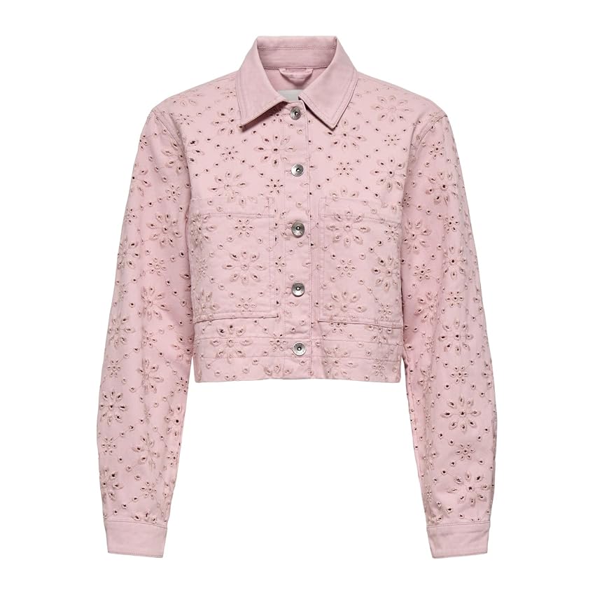 ONLY Short Crochet Jacket Onlelsa Otw-Giacca Corta all'Uncinetto ONLY Short Crochet Jacket Onlelsa Otw-Giacca Corta all'Uncinetto