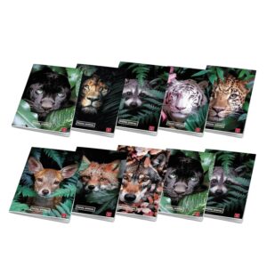 Pigna - Confezione 10 Maxi Quaderni Animal