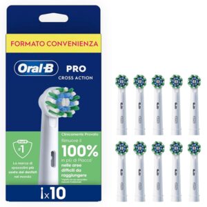 Oral-B Testina Di Ricambio PRO Cross Action Bianca