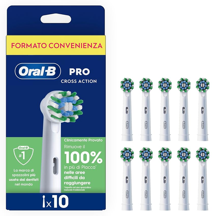 Oral-B Testina Di Ricambio PRO Cross Action Bianca Oral-B Testina Di Ricambio PRO Cross Action Bianca