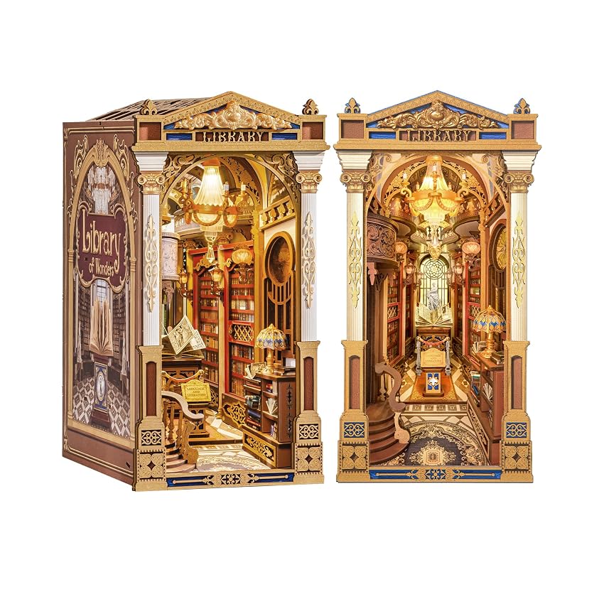 Rolife Book Nook Library of Wonders Rolife Book Nook Library of Wonders