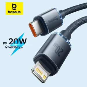 Cavo Baseus USB tipo C PD 20W per iPhone 14 13 12 Pro X 8 Cavo USB C veloce per iPhone