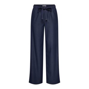 ONLY Wide Pant TLR Onliria Life MW Chambray-Pantaloni Larghi
