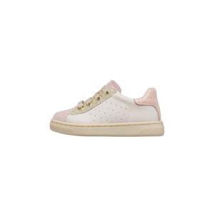 Naturino HASSELT 2 Zip. Suede/Calf/Glitter Cipria-Milk-Platinum