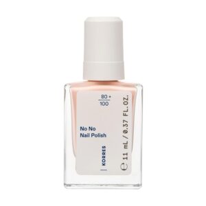 KORRES No No Nail Polish 20 Peach Blush &ndash; smalto vegano 10-free con effetto gel