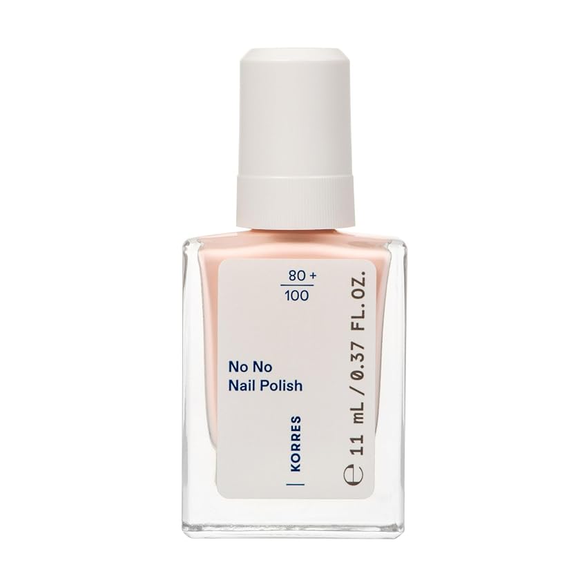 KORRES No No Nail Polish 20 Peach Blush – smalto vegano 10-free con effetto gel KORRES No No Nail Polish 20 Peach Blush – smalto vegano 10-free con effetto gel