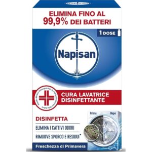 Napisan Cura Lavatrice Disinfettante Freschezza di Primavera