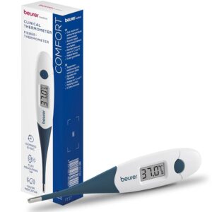 Beurer FT 17 Termometro per Febbre Digitale con Punta Flessibile