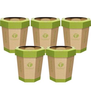 5-Pack Cestini di Cartone (12L)