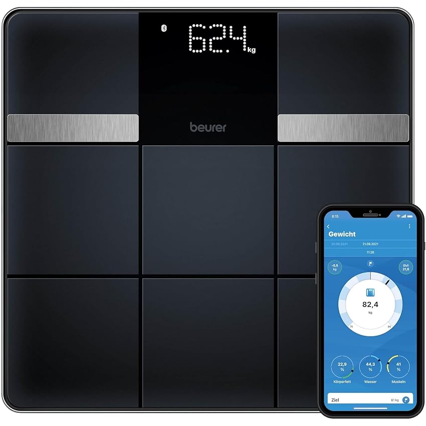 Beurer BF 450 bilancia pesapersone con connessione app tramite Bluetooth Beurer BF 450 bilancia pesapersone con connessione app tramite Bluetooth