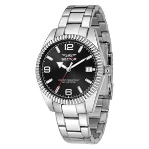 Sector 240 – Orologio Uomo Acciaio Nero con Datario (R3253240046)