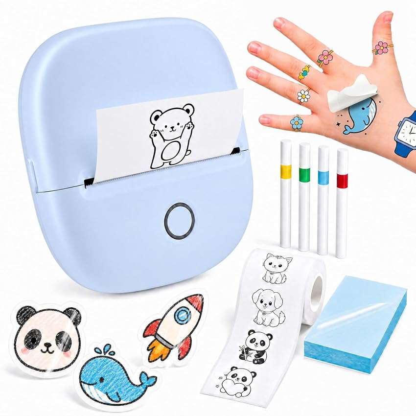 ByteCintia Stampante Tatuaggi per Bambini