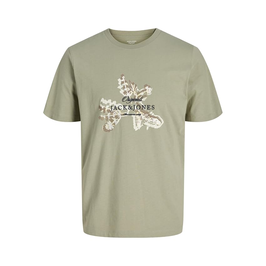 JACK & JONES Crew Neck Jormontauk Element Tee SS Girocollo