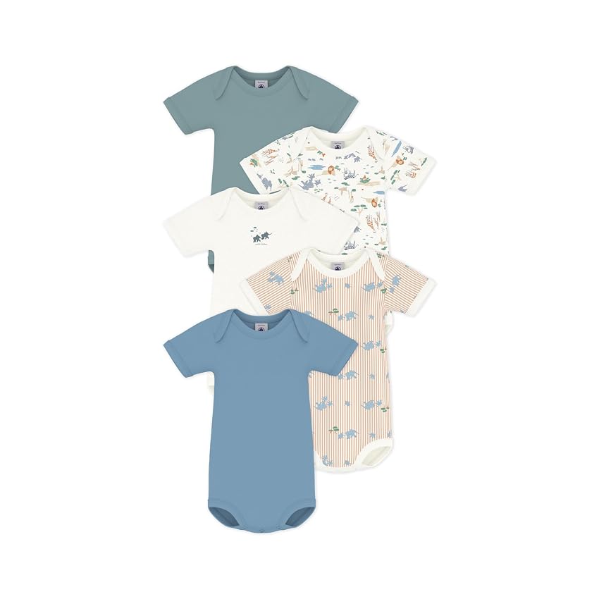 Petit Bateau A0fnw Biancheria intima Giorno Unisex Baby