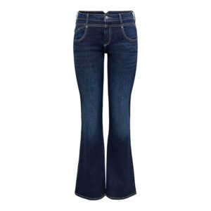 Onlblush Mid Waist Flared Cut DET DNM