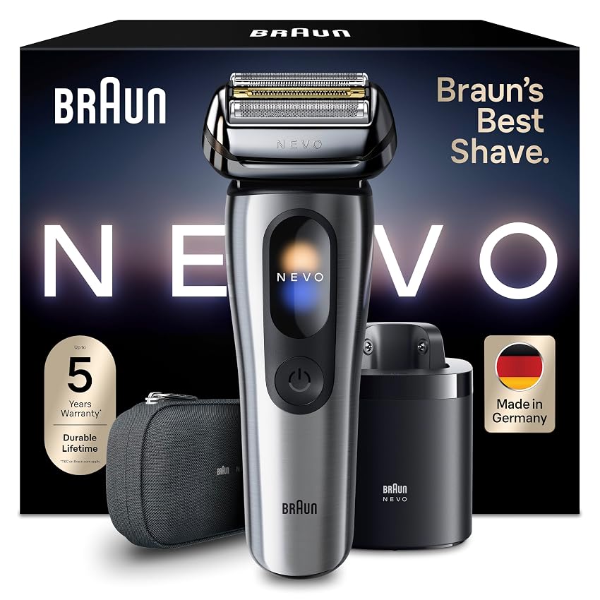 Braun NEVO Rasoio Elettrico Barba Braun NEVO Rasoio Elettrico Barba