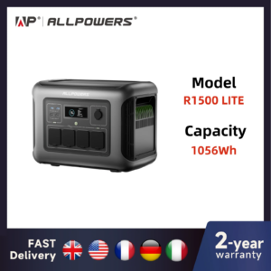 ALLPOWERS R1500 LITE Centrale elettrica portatile Batteria LiFePO4 da 1056 Wh 1600