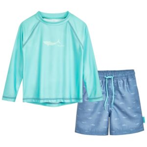 Playshoes Set Rash Guard Lungo in Due Pezzi per Ragazzi