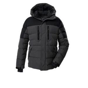 Killtec Uomo Giacca trapuntata/giacca invernale con cappuccio KOW 88 MN QLTD JCKT