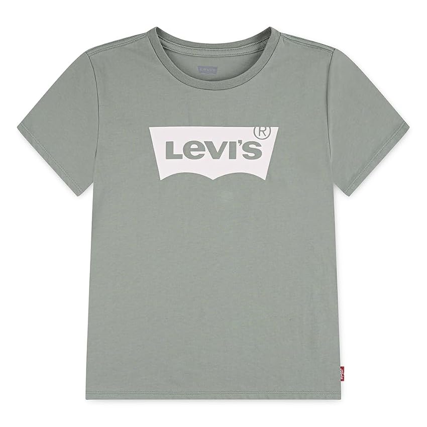 Levi's T-Shirt Batwing Verde Bambina