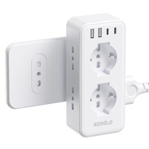 Presa Multipla with 6 Universal Sockets 10/16A ITA and Schuko