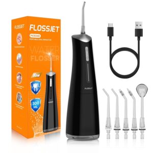 FlossJet Idropulsore Dentale Portatile Irrigatore Orale Professionale
