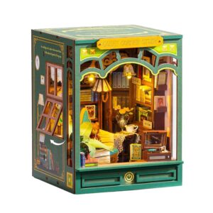 Rolife Casa in Miniatura da Costruire Book Nook Kit Fai da te Per Adulti Kit di Costruzione