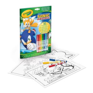 Crayola - Album attivit&agrave; & Coloring Sonic