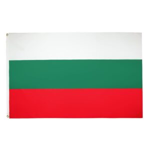 AZ FLAG Bandiera Bulgaria 150x90 cm Bulgara Poliestere Leggero 2 Occhielli