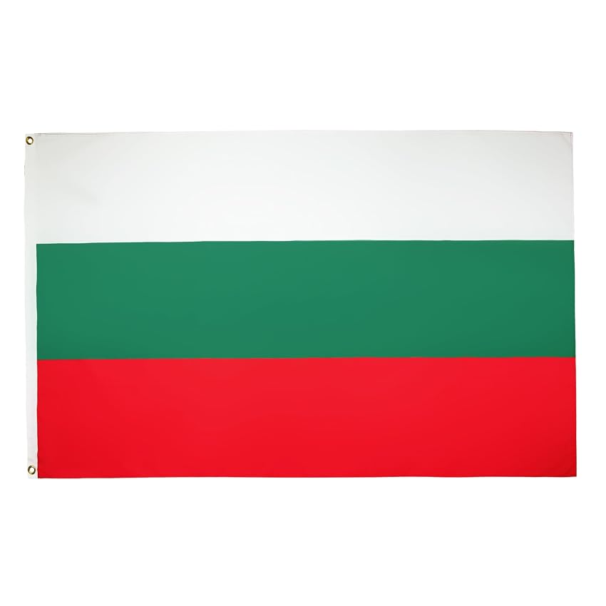 AZ FLAG Bandiera Bulgaria 150x90 cm Bulgara Poliestere Leggero 2 Occhielli AZ FLAG Bandiera Bulgaria 150x90 cm Bulgara Poliestere Leggero 2 Occhielli