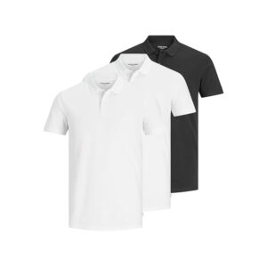 JACK & JONES Jjebasic Polo SS 3Pk MP Noos