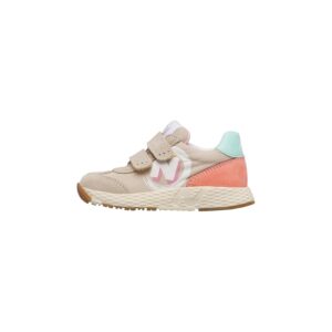 Naturino JESKO 2 VL. Suede/Nylon Beige-Sunset-MENTOS