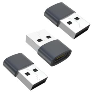 YISH Adattatore USB C USB - Adattatore Presa USBC Femmina a Maschio USBA Trasferimento