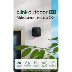 Videocamera esterna 2K+ Blink (ultimo modello)