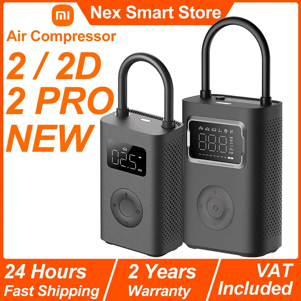 Compressore d'aria portatile Xiaomi Mijia 2 / 2D / 2PRO