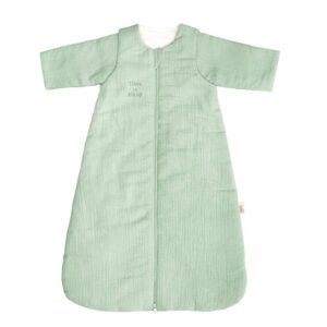 PERLETTI Sacco Nanna Invernale Tog 2.5 Neonato - Cotone Organico con Maniche Staccabili Bambino Bambina 0