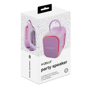 Celly – Speaker Bluetooth 10 W con 2 Microfoni Wireless