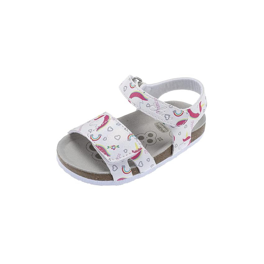 Sandali Bambine e ragazze con Chiusura con Doppio Strappo 261 Sandali Bambine e ragazze con Chiusura con Doppio Strappo 261