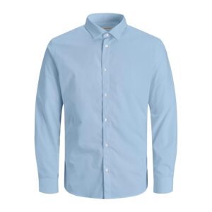 JACK & JONES Shirt Jjjoe LS Plain Noos Pls-Maglietta