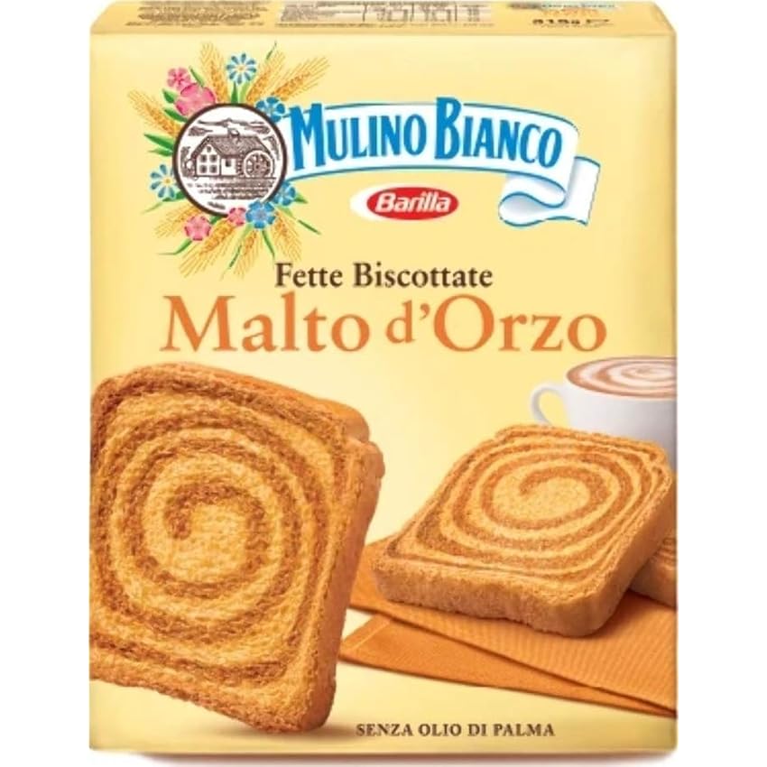 Mulino Bianco Fette Biscottate al Malto D'Orzo
